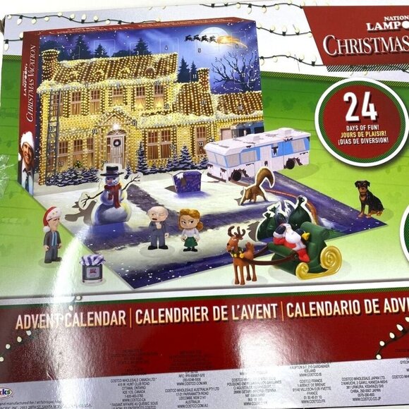 Jakks National Lampoon's Christmas Vacation Advent Calendar 24 Days As Is - Picture 9 of 11